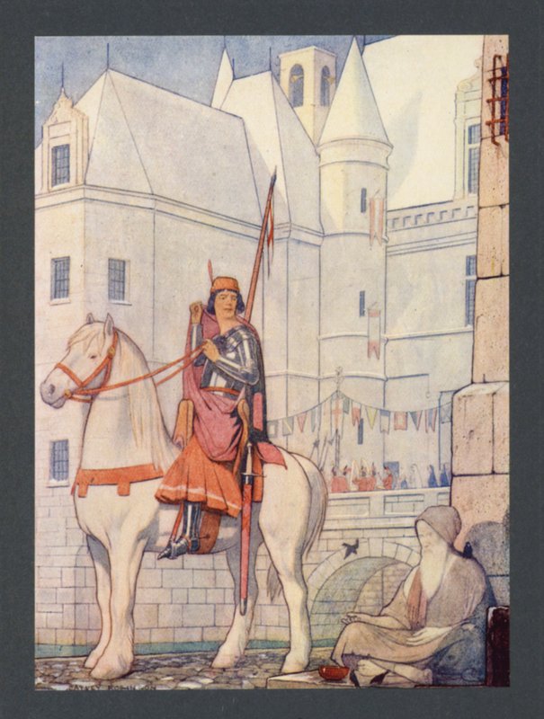 S:t Martin, 400-talet, festival 11 november (färglitografi) av Frederick Cayley Robinson