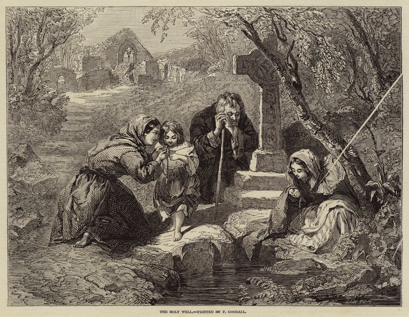 Den heliga brunnen av Frederick Goodall