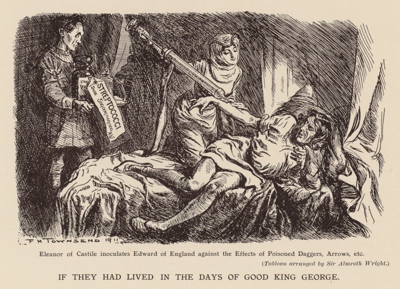 Om de hade levt på den gode kung Georgs tid (litografi) av Frederick Henry Townsend