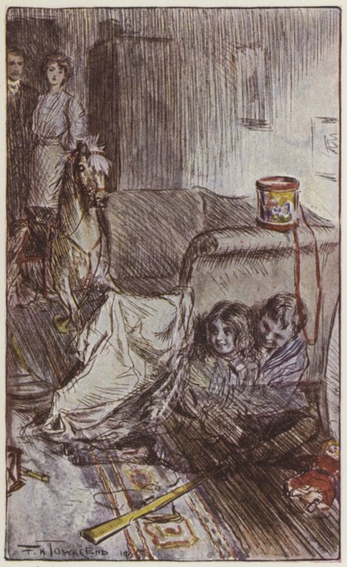 Illustration för They av Rudyard Kipling (färg litho) av Frederick Henry Townsend