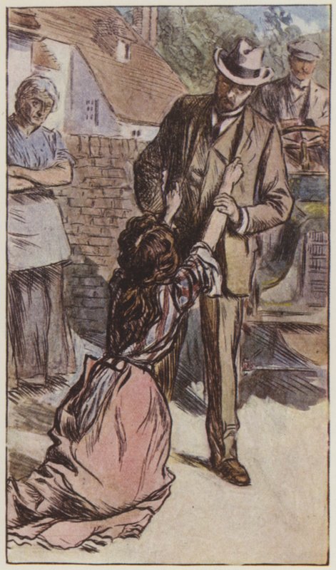 Illustration för They av Rudyard Kipling (färg litho) av Frederick Henry Townsend
