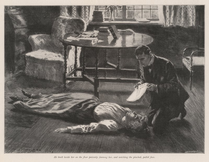 Eremit i idegranen, av E Nesbit av Frederick Henry Townsend