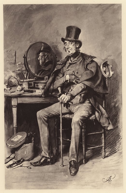 Kapten Costigan (litografi) av Frederick L. Bernard