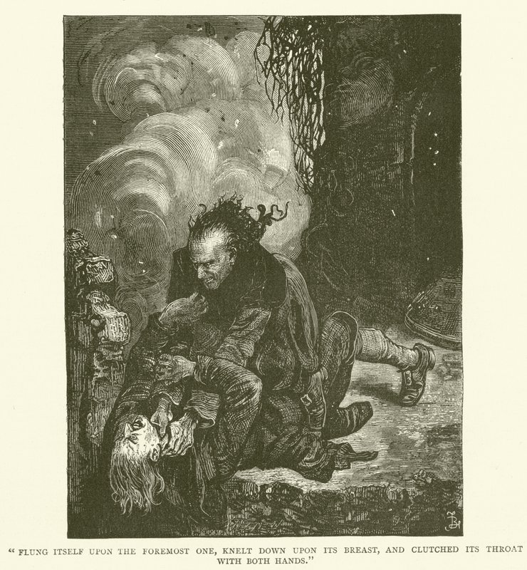 Illustration för Barnaby Rudge av Frederick L. Bernard