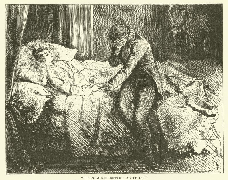 Illustration för David Copperfield av Frederick L. Bernard