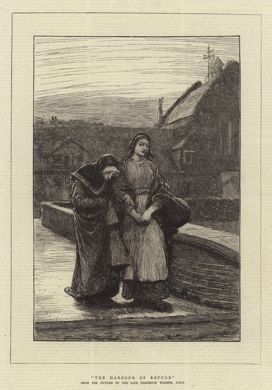 Tillflyktshamnen av Frederick Walker