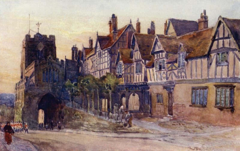 Leicester Hospital, Warwick av Frederick William Newton Whitehead