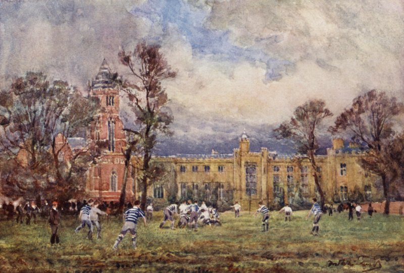 Rugbyskola av Frederick William Newton Whitehead