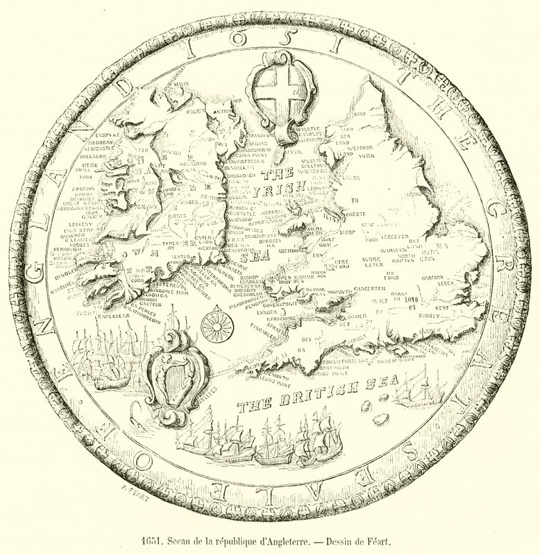 1651, Republiken Englands sigill av French School