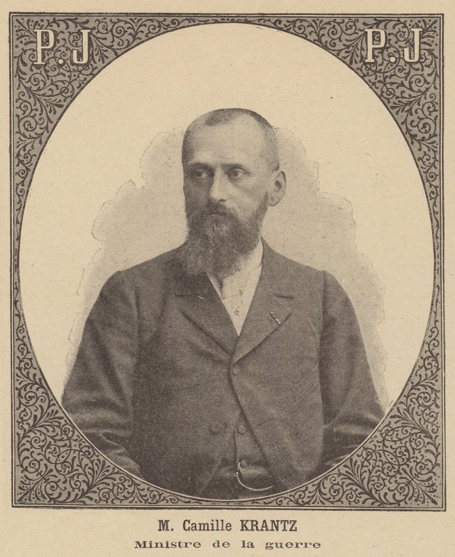 Camille Krantz, Frankrikes krigsminister av French School