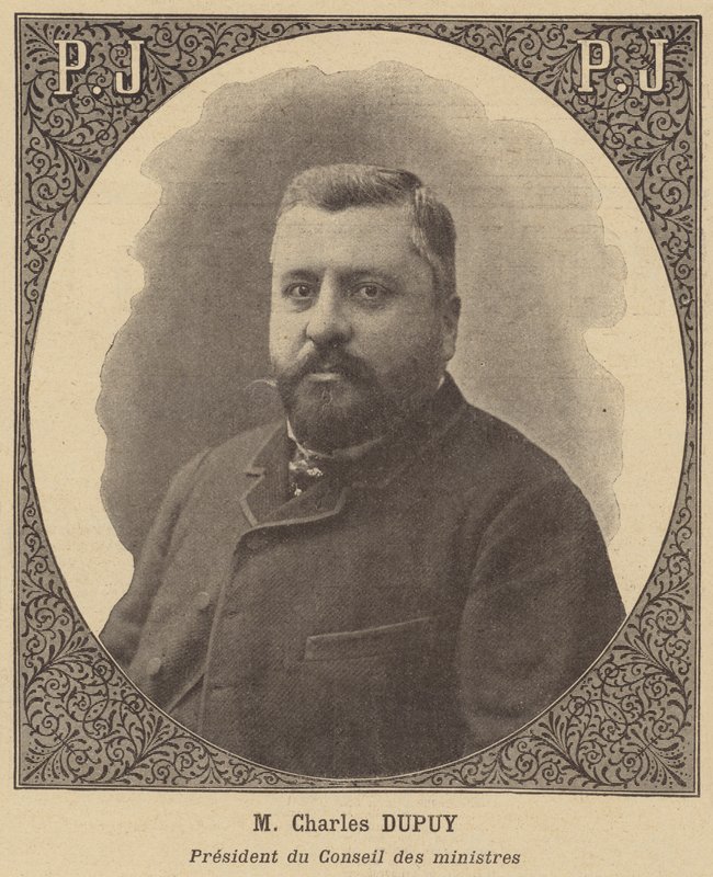 Charles Dupuy, Frankrikes premiärminister av French School