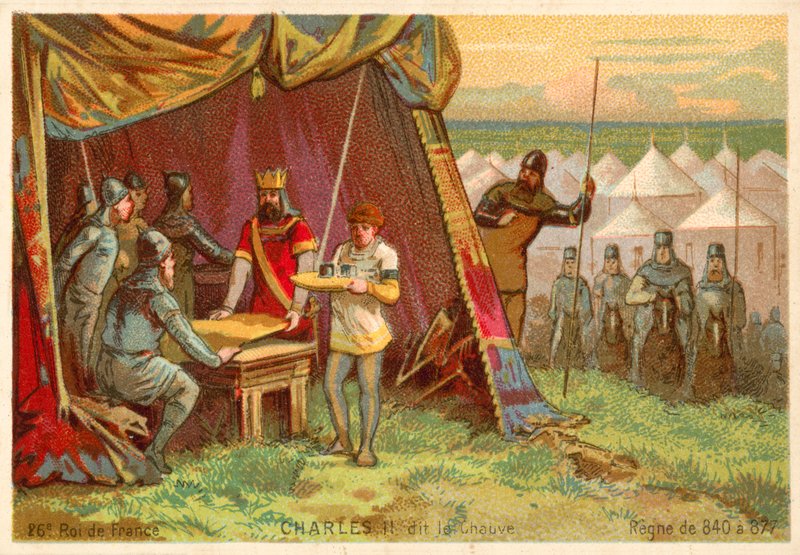 Karl den skallige, frankernas kung av French School