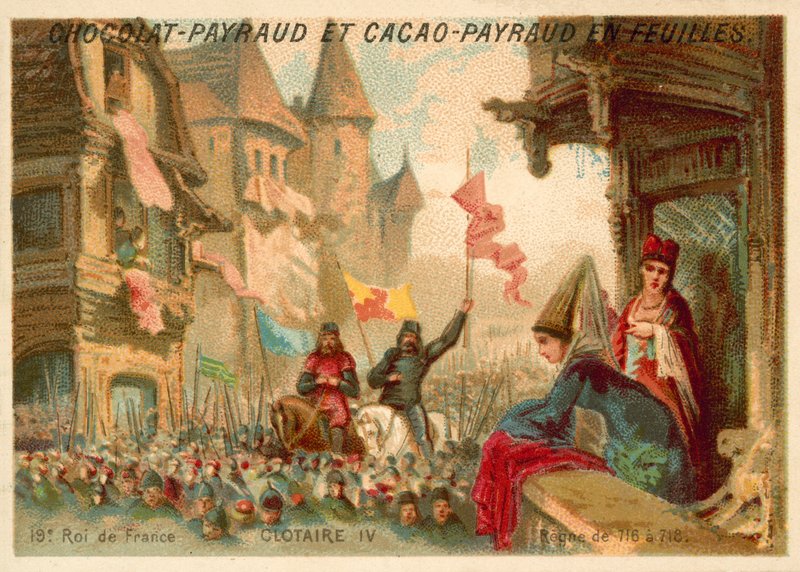 Chlothar IV, frankisk kung av Austrasien av French School