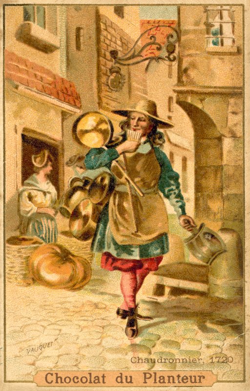 Kopparsmed, 1720 av French School