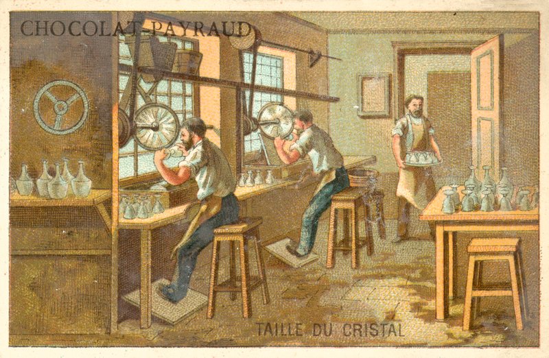 Skärande kristall av French School