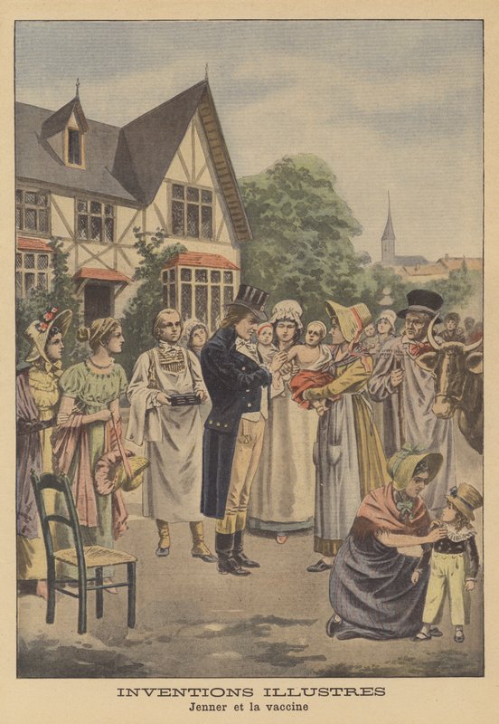 Edward Jenners smittkoppsvaccin av French School