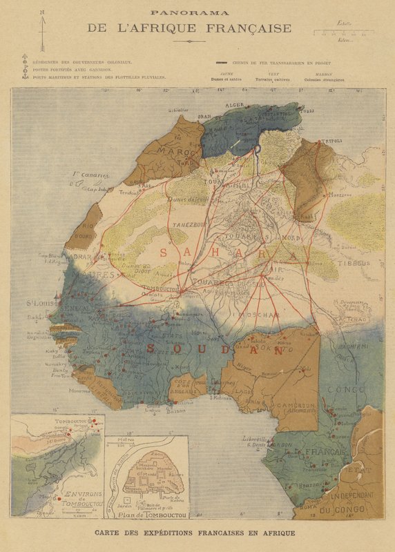 Franska Afrika av French School