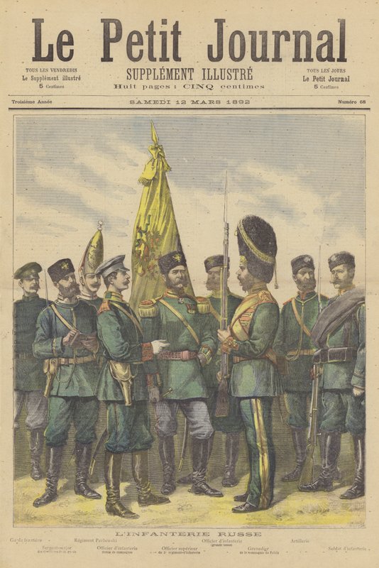Ryska arméns infanteri av French School