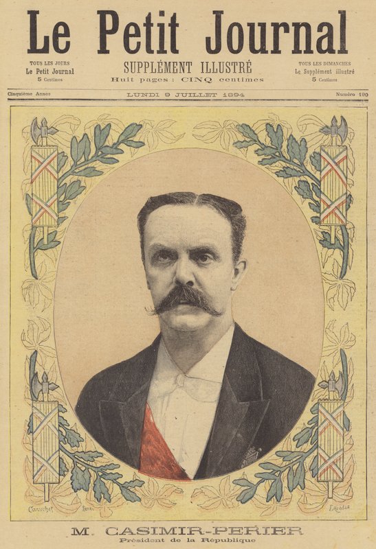 Jean Casimir-Perier, Frankrikes president av French School
