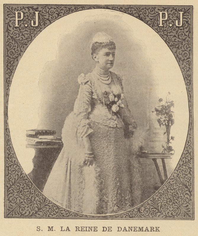 Louise av Hessen-Kassel, drottning gemål av Christian IX av Danmark av French School