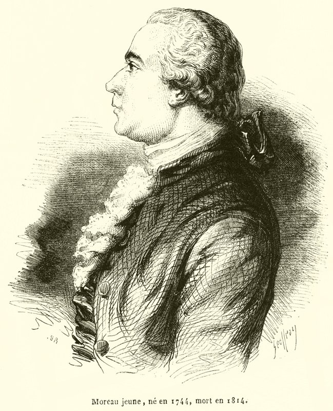 Young Moreau, född 1744, dog 1814 av French School