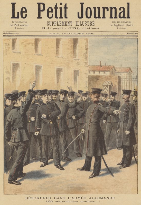 Myteri av yngre officerare i den tyska armén av French School