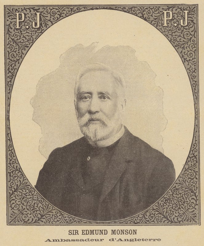 Sir Edmund Monson, brittisk ambassadör i Frankrike av French School