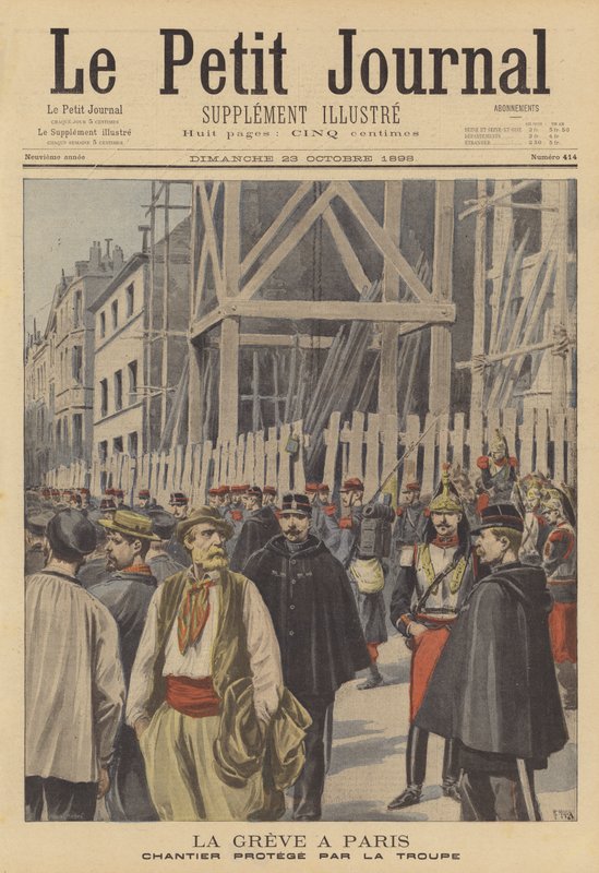 Strejk i Paris av French School