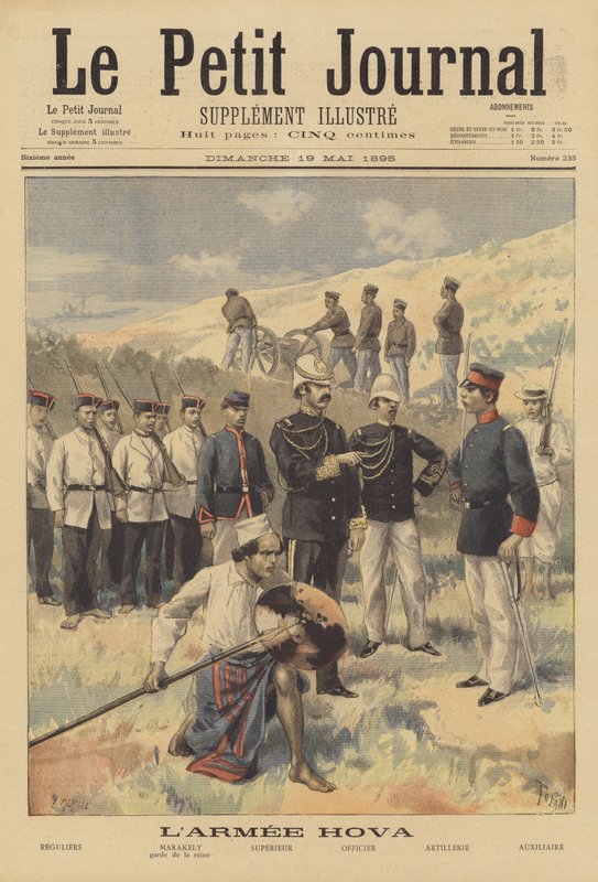 Hova-armén, Madagaskar av French School