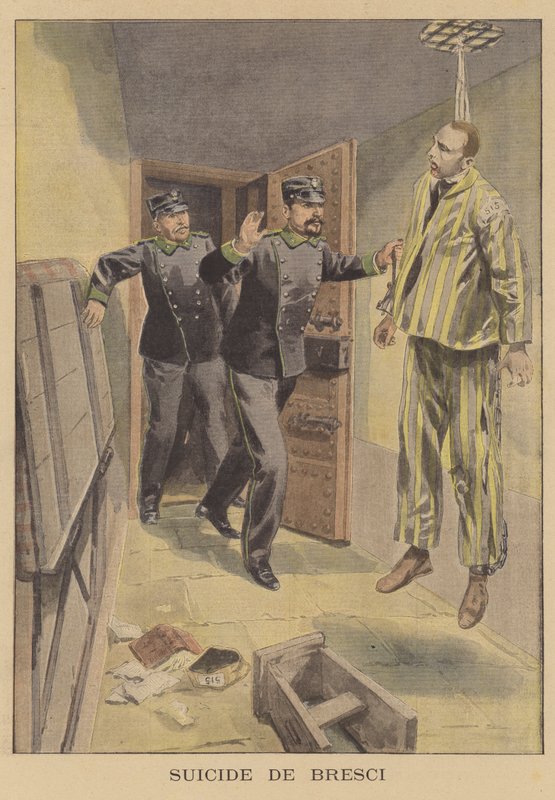 Gaetano Brescis självmord av French School