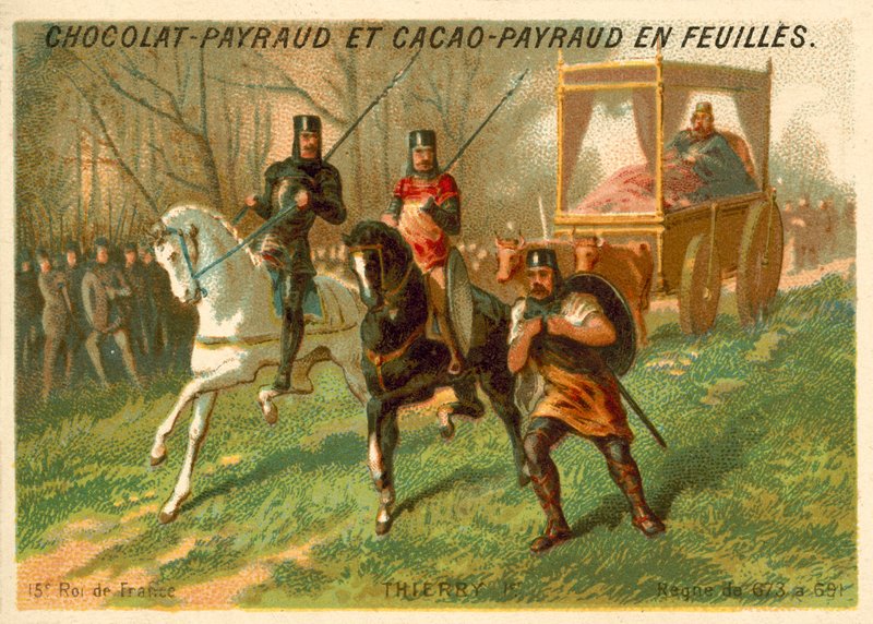 Theuderic III, Frankernas kung av French School
