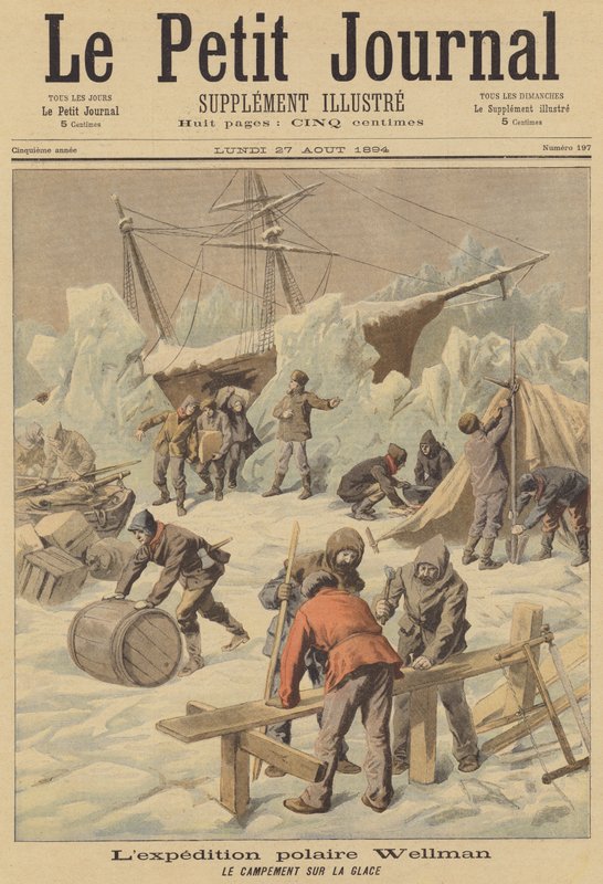 Walter Wellmans arktiska expedition av French School