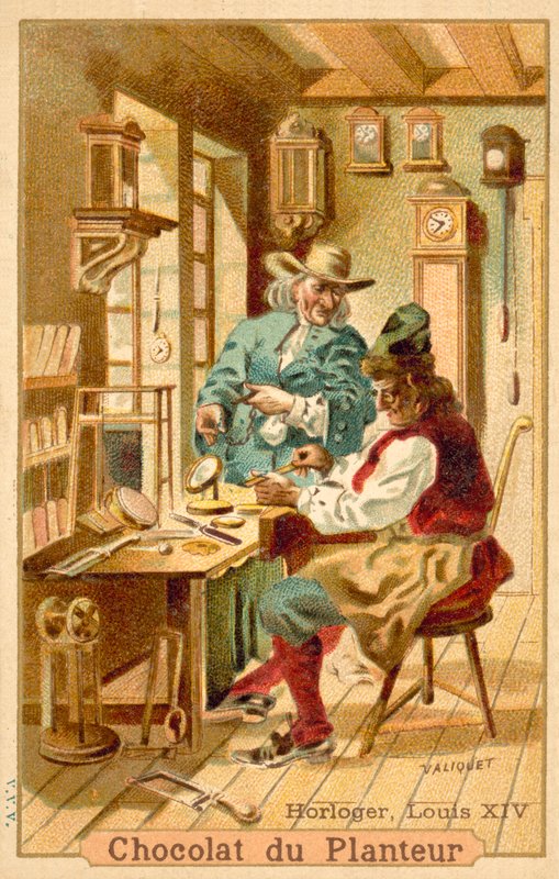 Urmakare, Frankrike, Ludvig XIV:s tid av French School