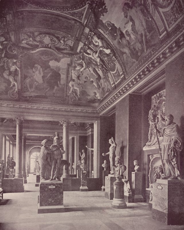 Another View of the Room of the Seasons (s/v foto) av French Photographer