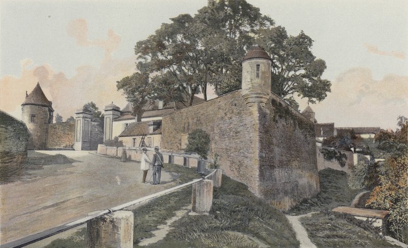 Avallon, Gamla befästningar av French Photographer