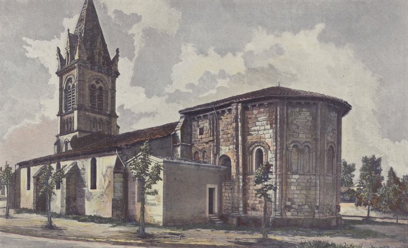 Avensan, Kyrka, Tillsammans S E av French Photographer