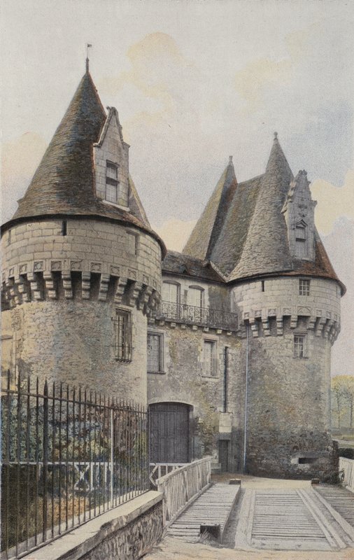Bazouges, slottets torn av French Photographer