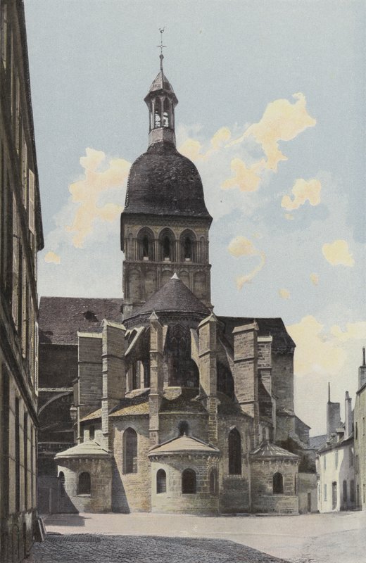 Beaune, Notre-Dame-kyrkan, Apsid av French Photographer