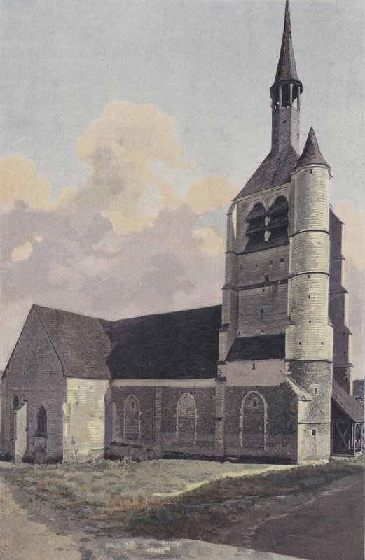 Berulles, Kyrka, Ensemble N O av French Photographer