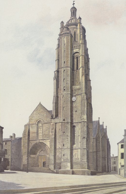 Bressuire, Kyrka, Ensemble S O av French Photographer