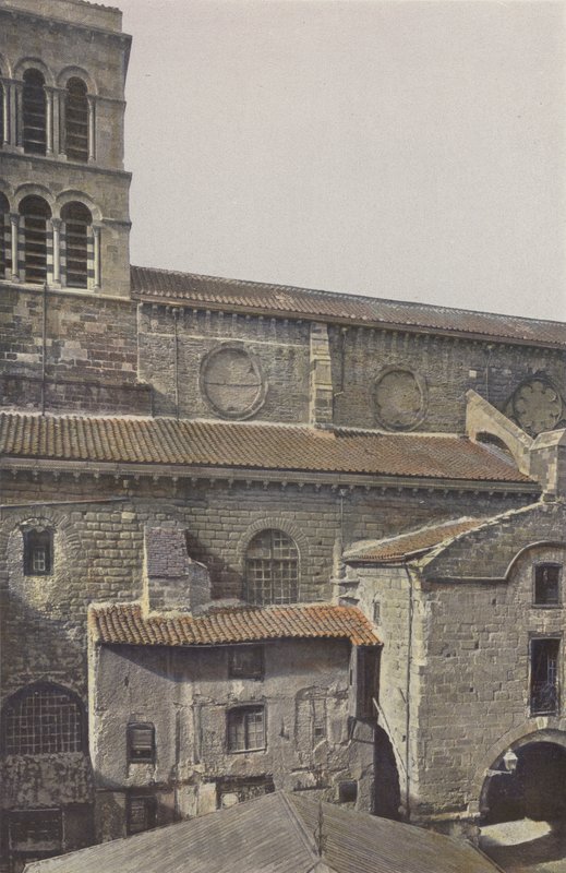 Brioude, Saint-Julien-kyrkan, sidoveranda S av French Photographer