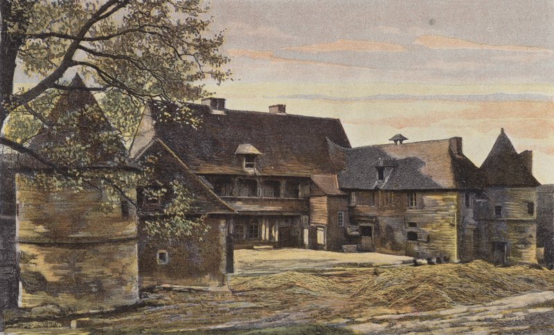 Bures, tidigare herrgård i Tourpes av French Photographer