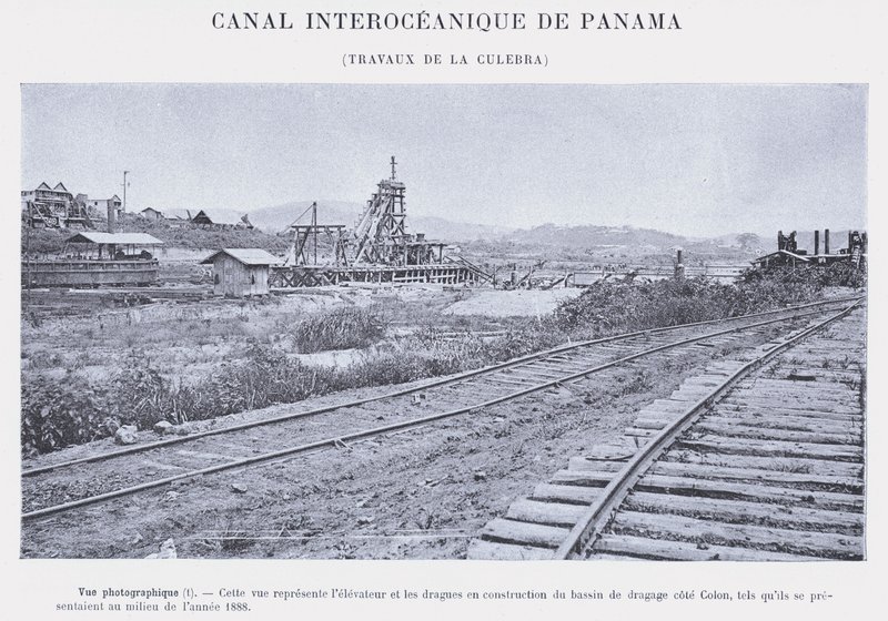 Panama Interoceanic Canal, Culebra Works (s/v foto) av French Photographer