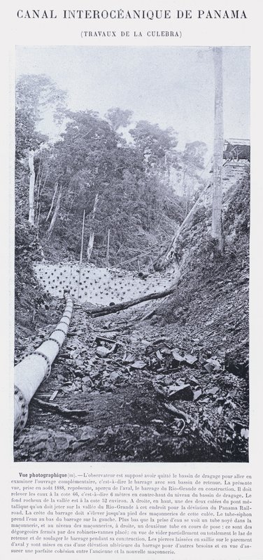 Panama Interoceanic Canal, Culebra Works (s/v foto) av French Photographer