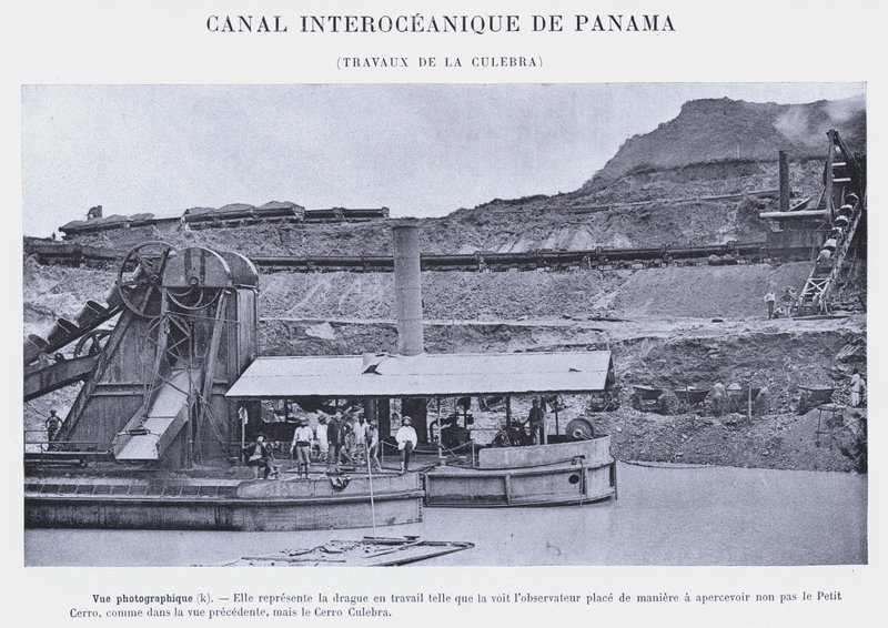 Panama Interoceanic Canal, Culebra Works (s/v foto) av French Photographer