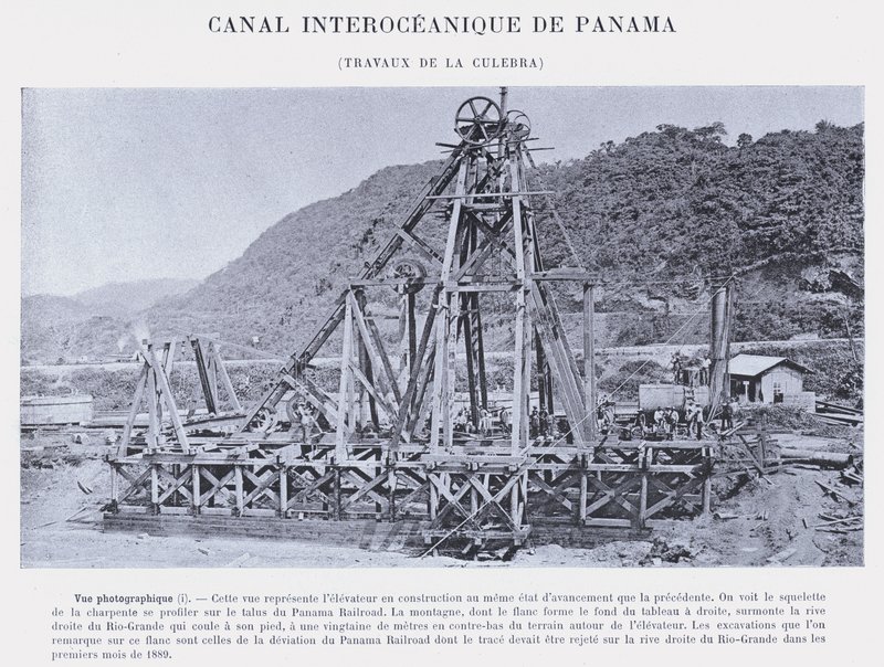 Panama Interoceanic Canal, Culebra Works (s/v foto) av French Photographer
