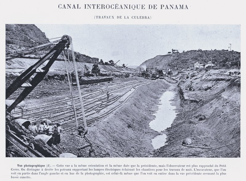 Panama Interoceanic Canal, Culebra Works (s/v foto) av French Photographer