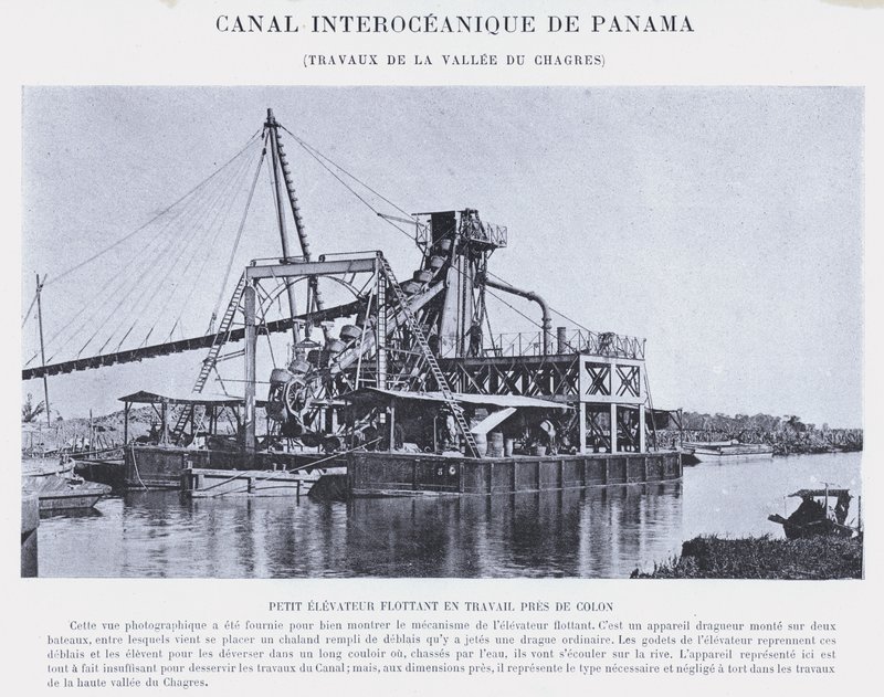 Panama Interoceanic Canal, Chagres Valley Works (s/v foto) av French Photographer