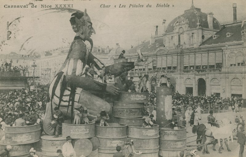 Carnival of Nice, Float, Devil