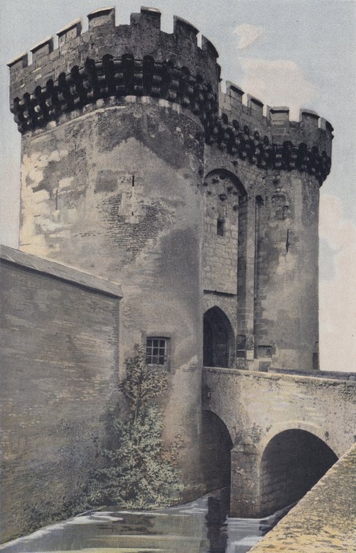Chartres, Porte Guillaume, Utsikt utanför staden av French Photographer